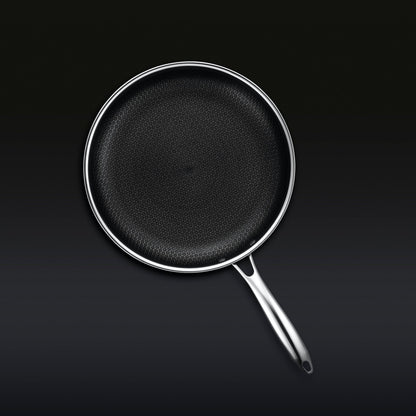 Hybrid Fry Pan with Lid, 12"