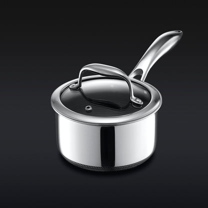 Hybrid Saucepan with Lid, 1-Qt